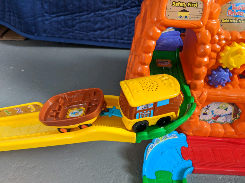 vtech goldmine train set